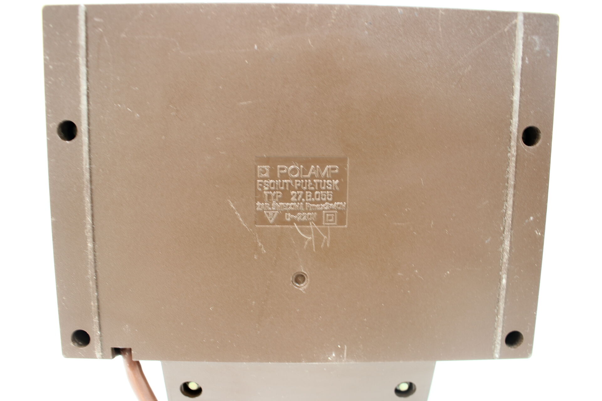 Adjustable table lamp, Polam, 1970