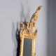 Antique carved and gilded wooden mirror, Italy, 20th century