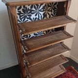 Vintage shoe cabinet