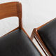 Midcentury Danish set of 8 dining chairs in teak by Henning Kjaernulf for Korup Stolefabrik