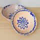 Antique Handmade Terracotta Ceramic Lebrillos Bowls Fajalauza, Granada Spain XIX