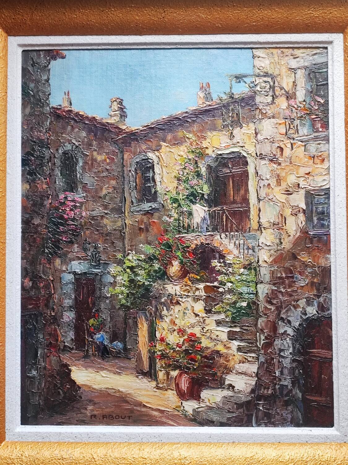 Oil painting - by Raoul About