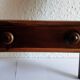 Wooden wall shelf
