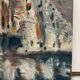 Huile sur panneau vintage