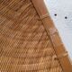 Panier rond en bambou asiatique