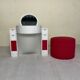 Bathroom toilet with a 70s pouf.