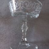 Lot 9 art deco Champagne glasses