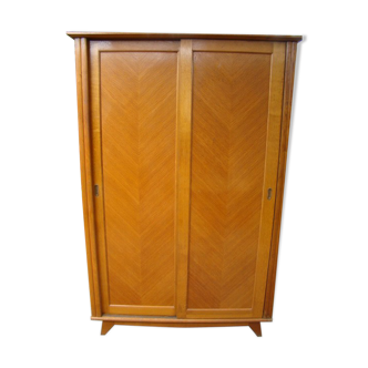 Penderie en chêne vintage des années 50/60