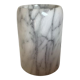 Grey marble vase