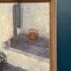 Original Swedish Oil on Panel – “Oven in the Studio” by Hanne Jönsson
