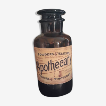 Apothecary bottle 1 litre