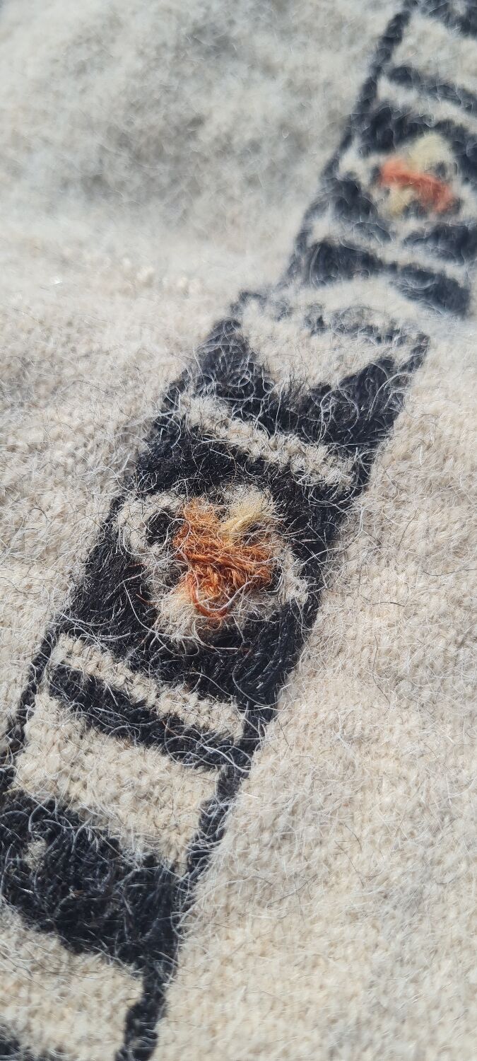 Berber carpet kilim 250x118