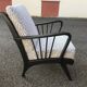 Armchairs with black and white patterns vintage 60s