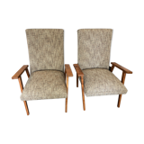 Pair of armchairs 1950