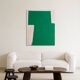 Contemporary art on canvas "verdant stillness" by Bodasca