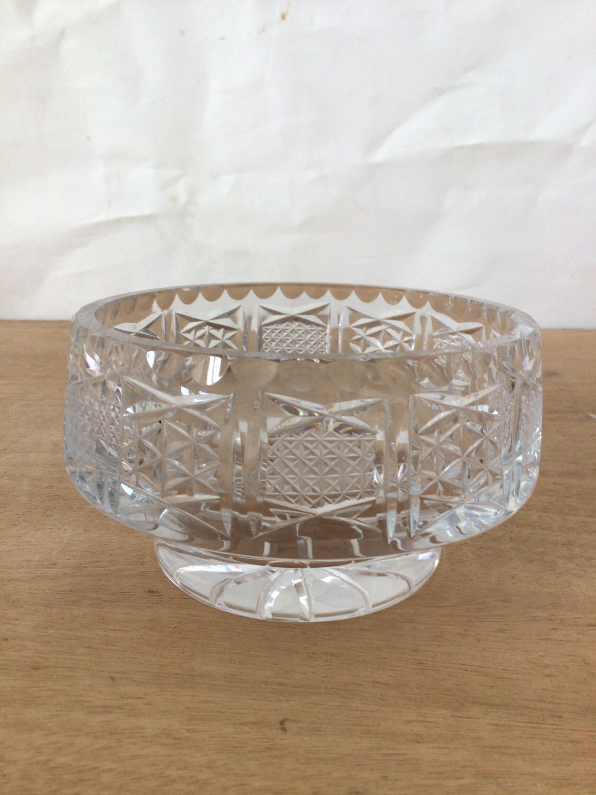 Bohemian crystal cup