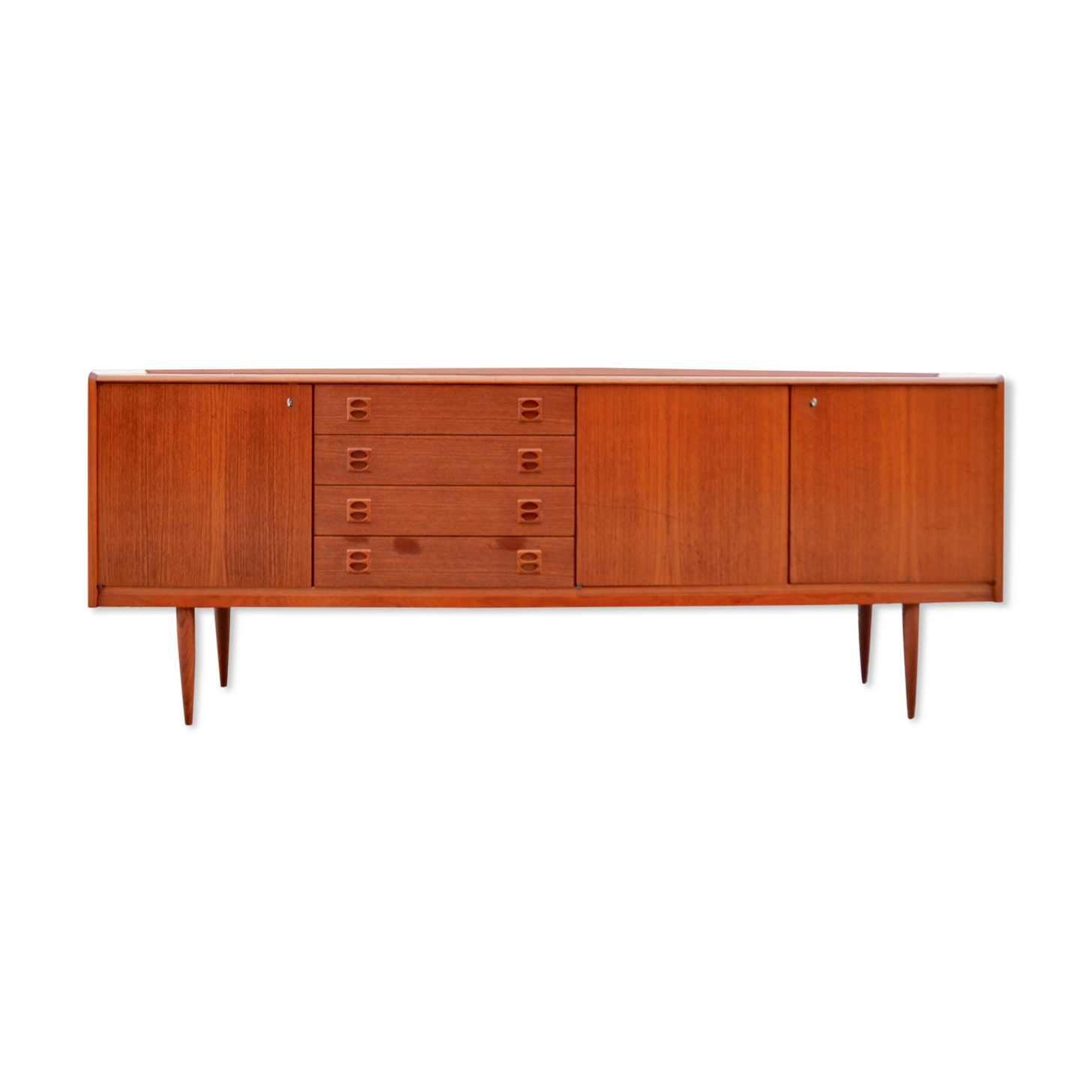 Danish modern teak sideboard
