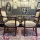 Empire walnut period living room