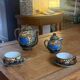 Vintage Japanese tea set, 12 cups and saucers.