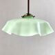 Suspension in opaline and brass of the 40s