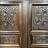18th-century oak wardrobe