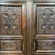 18th-century oak wardrobe
