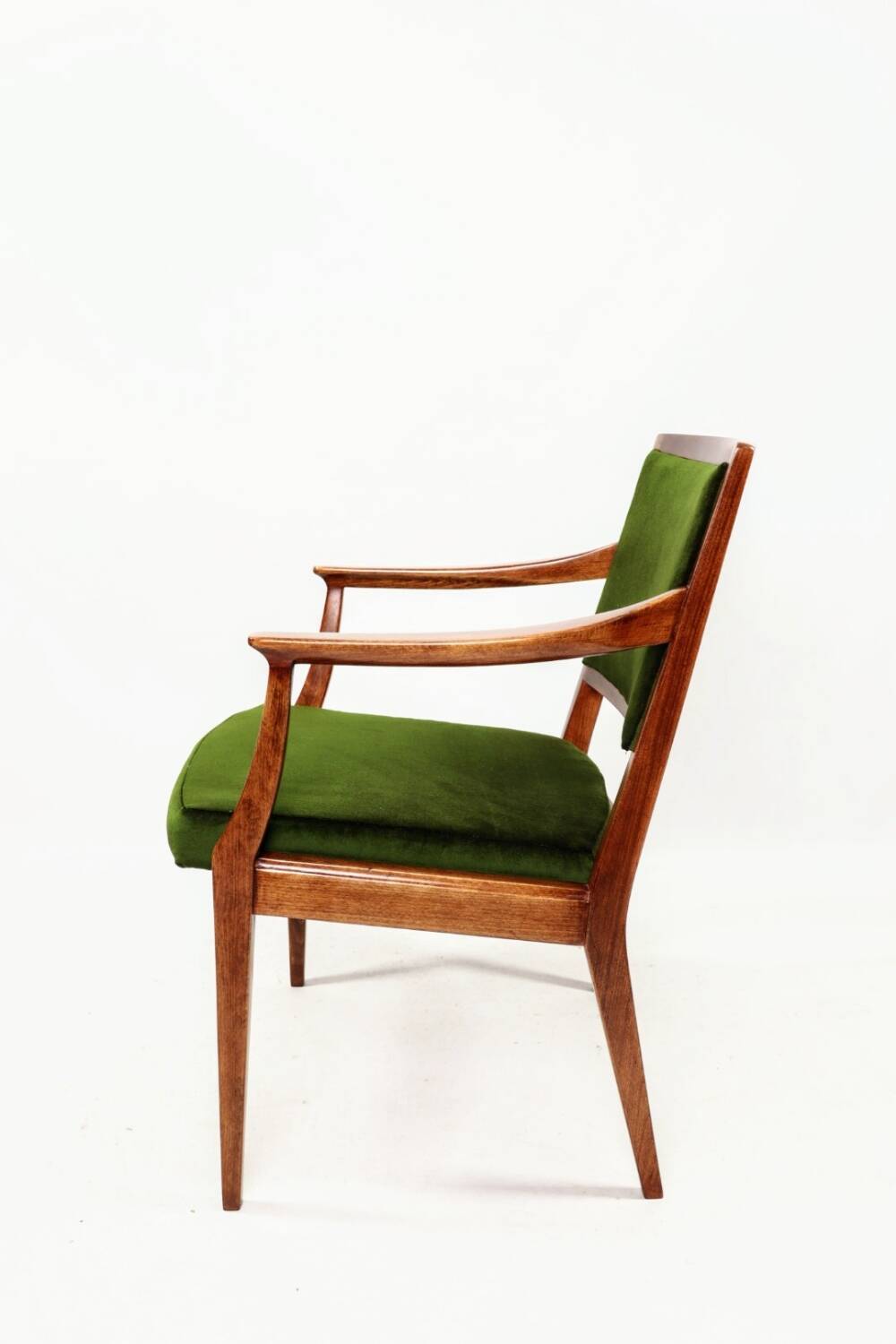 Green Moher Classic Style Vintage Armchair