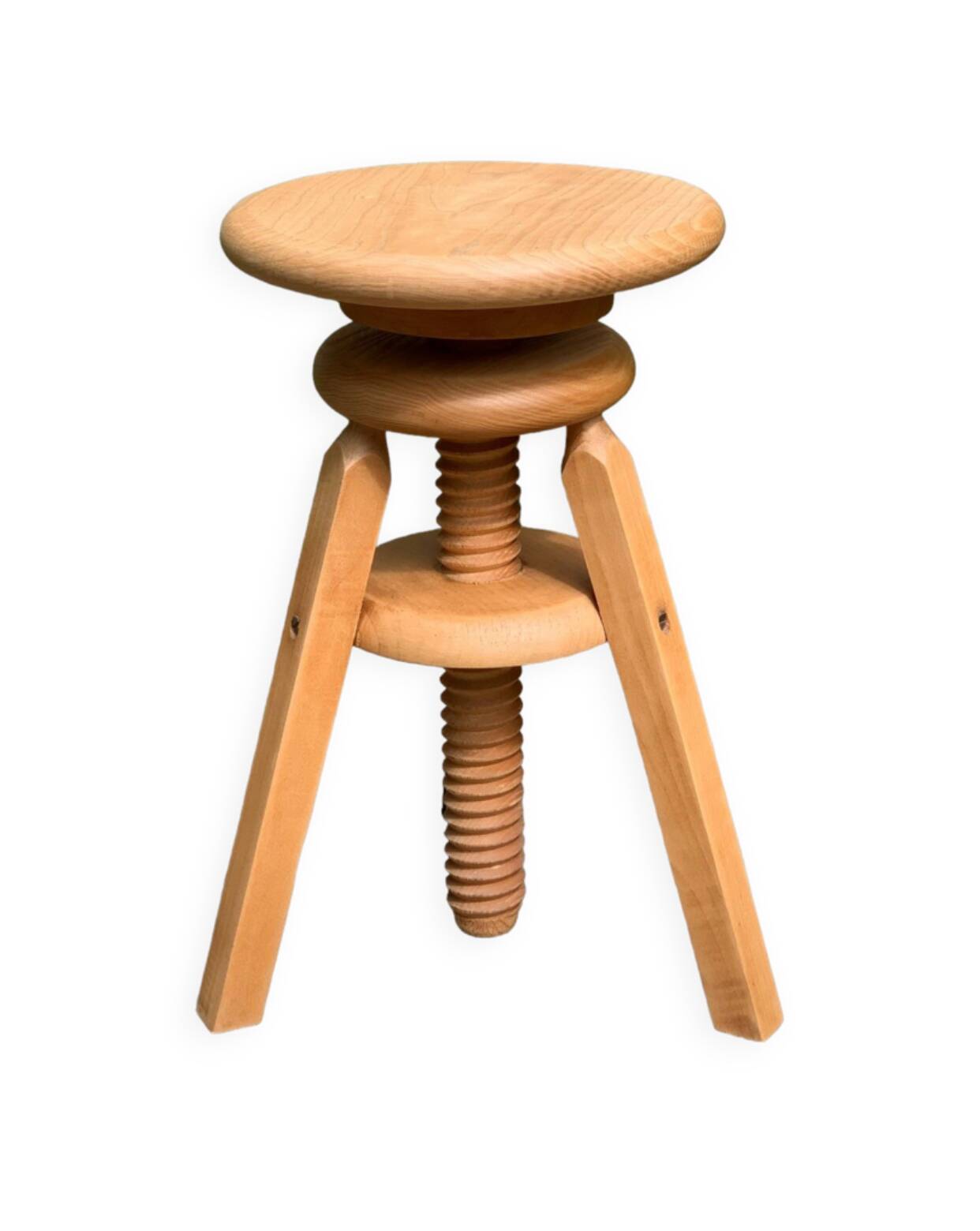 Tripod screw workshop stool 1950