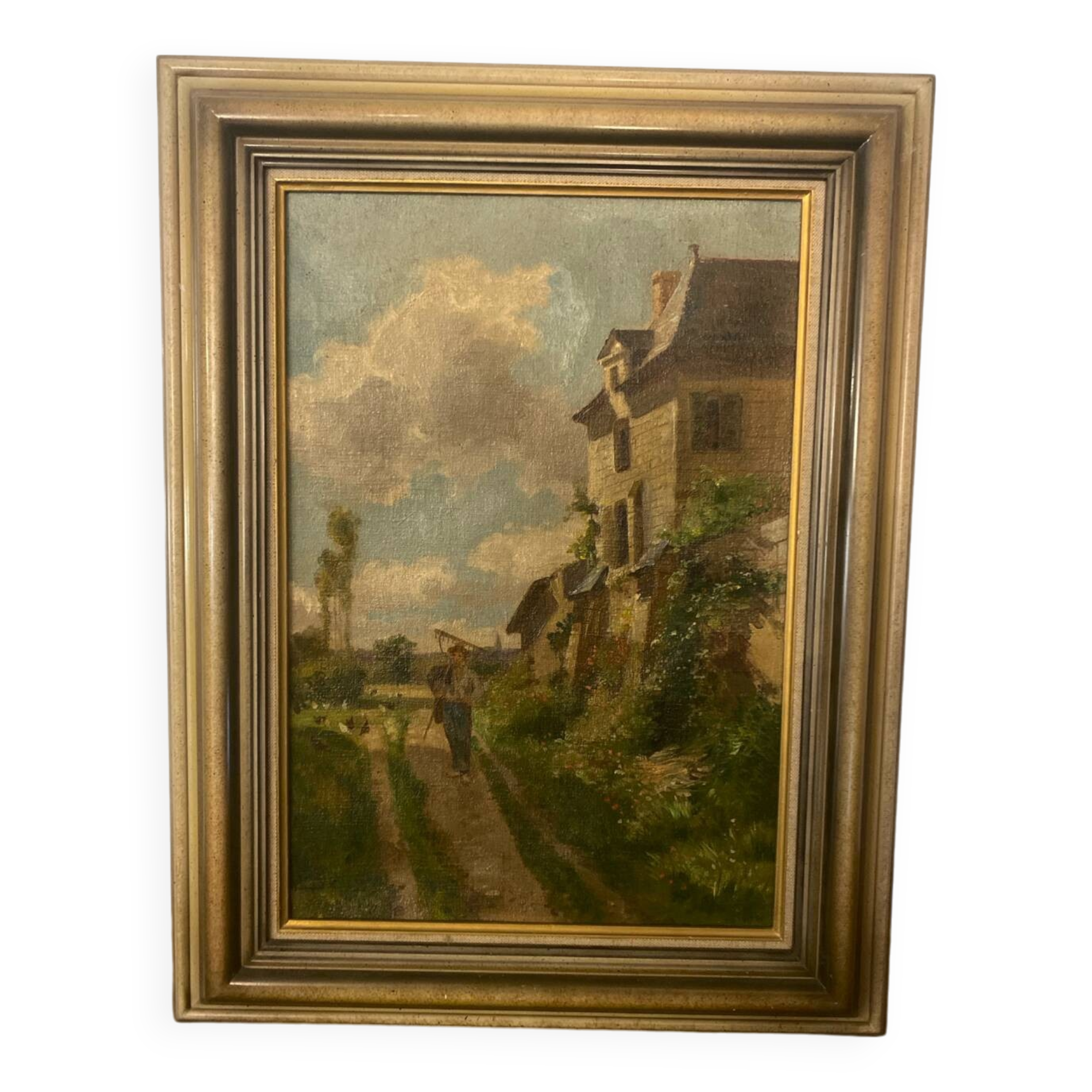 Landscape signed by the 20th century school
