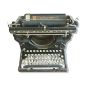 Underwood typewriter