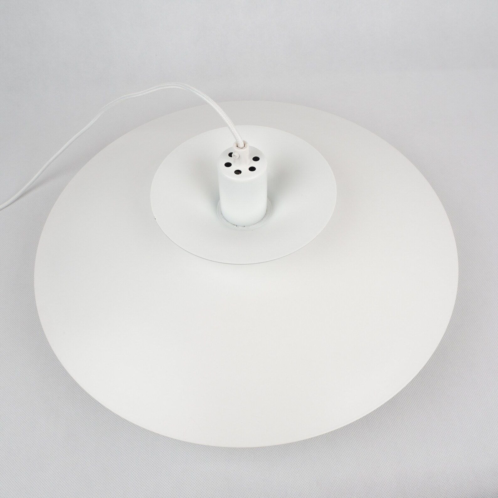 Danish vintage pendant lamp Donau by Kurt Wiborg, Jeka, 1980s