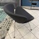 Orange slice chair 437 by Pierre Paulin for Artifort, grey 1980.