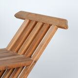 Folding curule seat circa 1990
