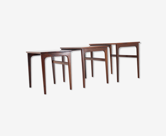1960s palisander pull out tables, Denmark