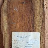 Painting on wood by the painter Mannessier. Prize of the city of Paris - 1979