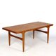 Table basse en teck années 60