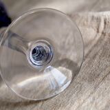 6 verres Baccarat Modèle Piccadilly en cristal doublé de couleurs