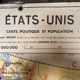 Ancienne planche scolaire Etats-Unis