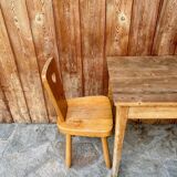High-backed chair by Christian Durupt for the Meribel resort 1960