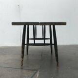 Pirkka Early dining table from the mid-century by Ilmari Tapiovaara for Laukaan Puu, 1960s.