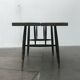Pirkka Early dining table from the mid-century by Ilmari Tapiovaara for Laukaan Puu, 1960s.