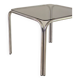 1970s coffee table glass and chrome steel