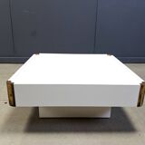 Vintage coffee table attributed to Willy Rizzo, 1970s