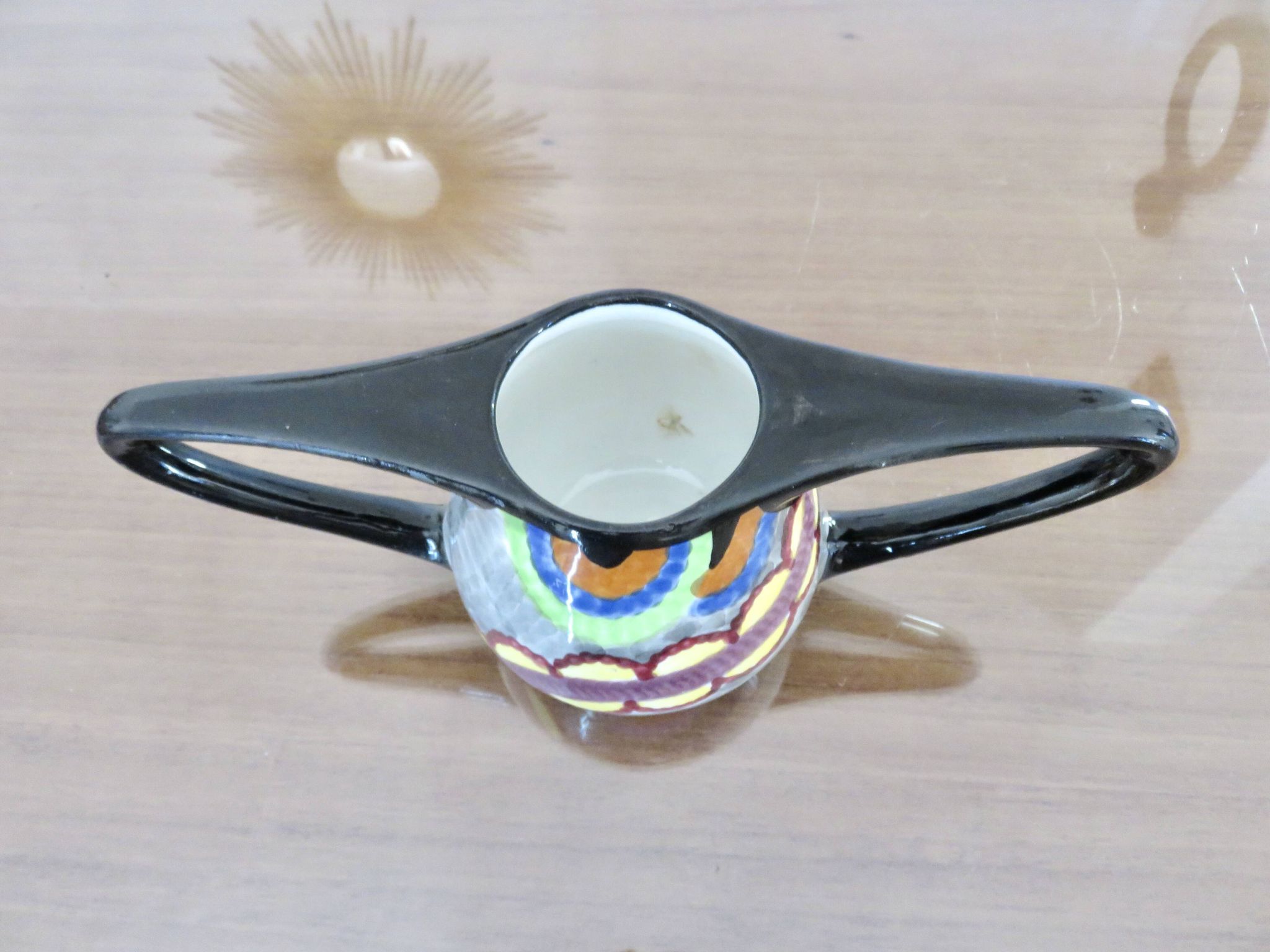 Vase Eva Zeisel, Schramberg pottery, Gobelin 1 model, Art Deco, Bauhaus