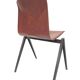 Vintage set of four Galvanitas S22 school chairs in the Netherlands