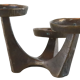 Brutalist candlestick