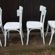 Set of 4 vintage bistro chairs