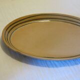 Large oval stoneware dish from Sarreguemines in very good condition