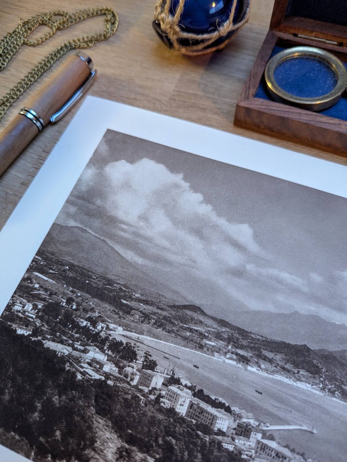 Ajaccio, Corsica, photo print from 1935. By Ange Tomasi.