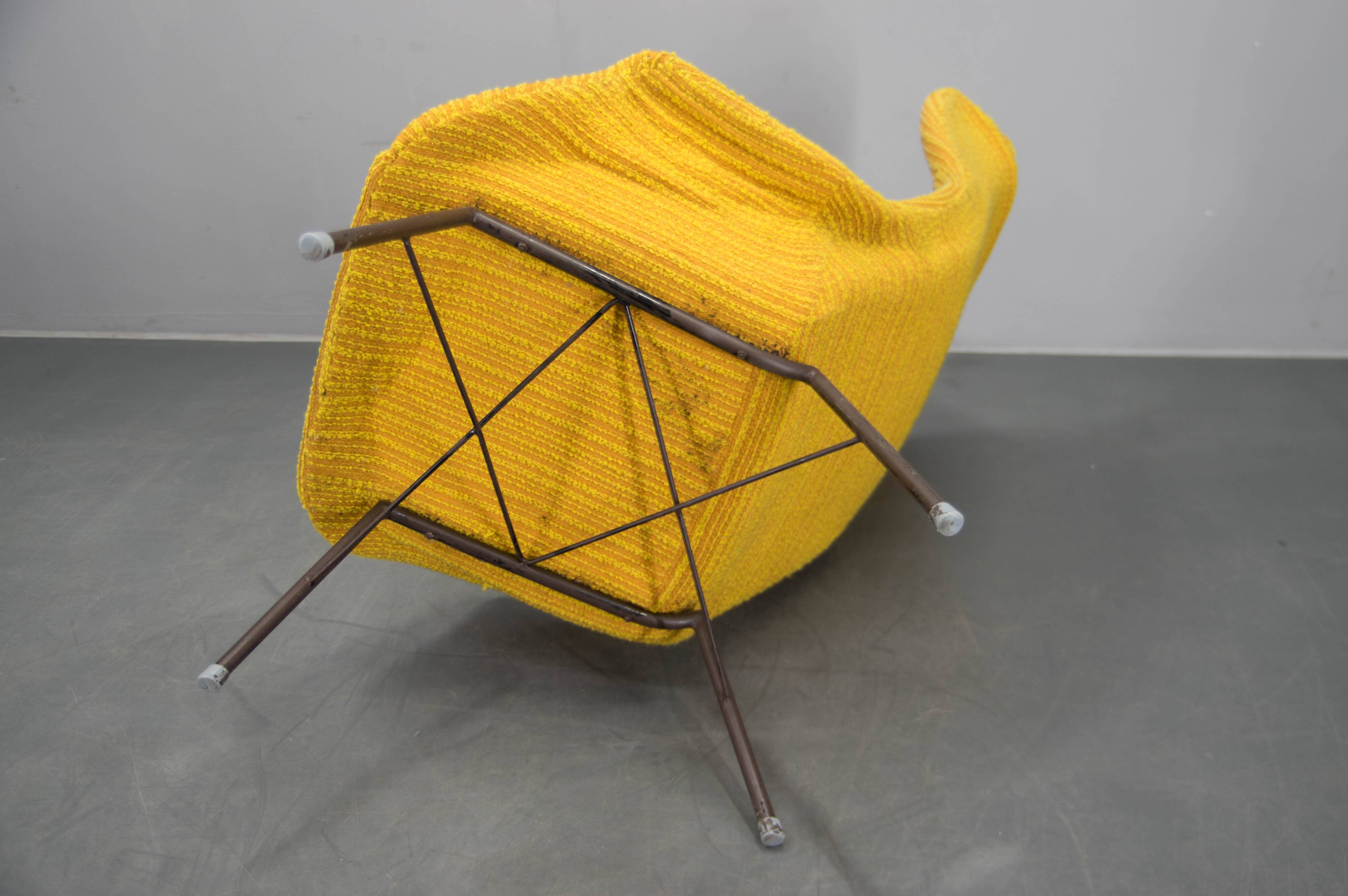 Fiberglass Armchair by Miroslav Navratil, Czechoslovakia, 1960s